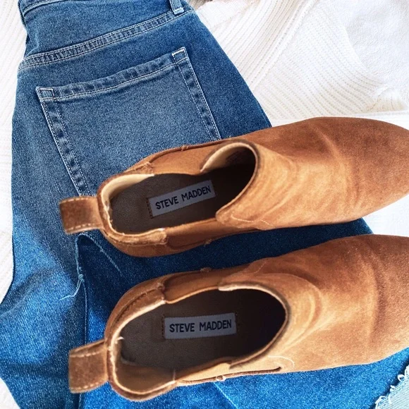 Steve Madden suede ankle boots - Picture 6 of 8